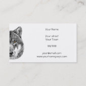 Visitenkarte Wolf 名刺 (裏面)