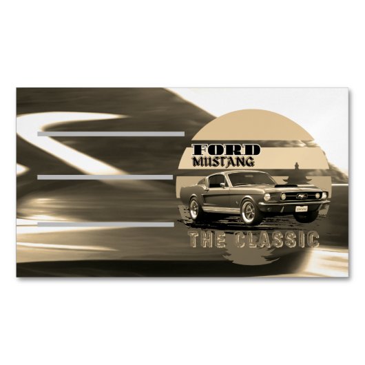 VISITENKARTEN マグネット名刺 (正面)