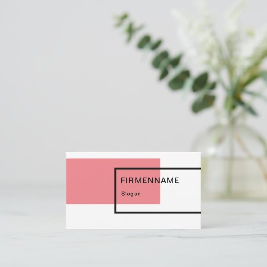 Visitenkarten Vorlage mit Logo oder QR-Code Visite 名刺 (スタンド正面)