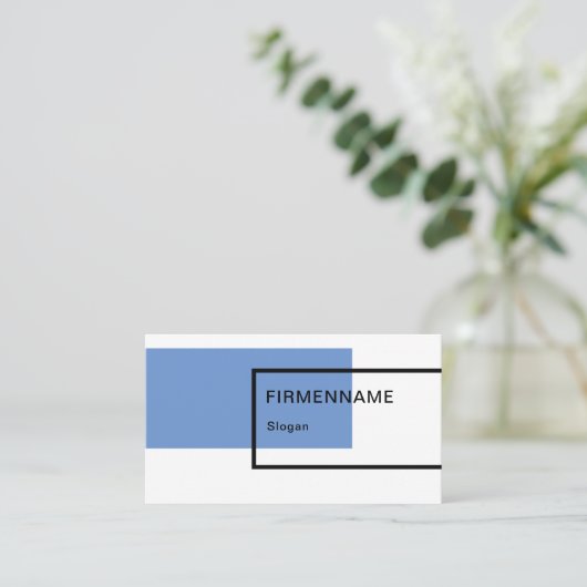 Visitenkarten Vorlage mit Logo oder QR-Code Visite 名刺 (スタンド正面)