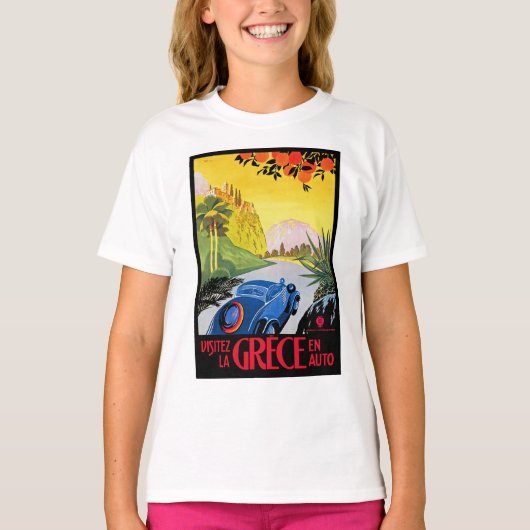 VisitezのLa Grece Tシャツ (正面)