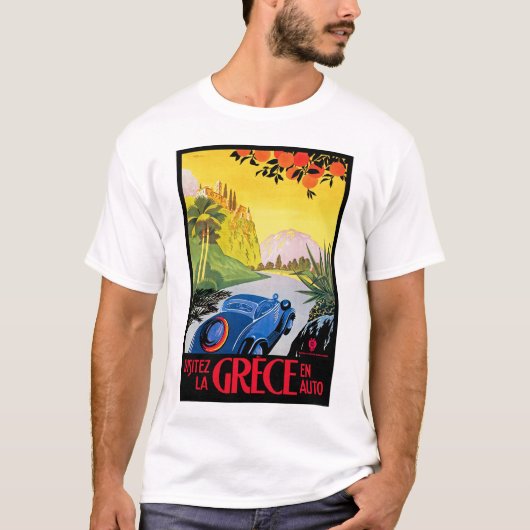 VisitezのLa Grece Tシャツ (正面)
