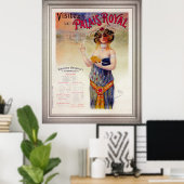 Visitez Le Palais Royal by Jean de Paleologue ポスター (ホームオフィス)