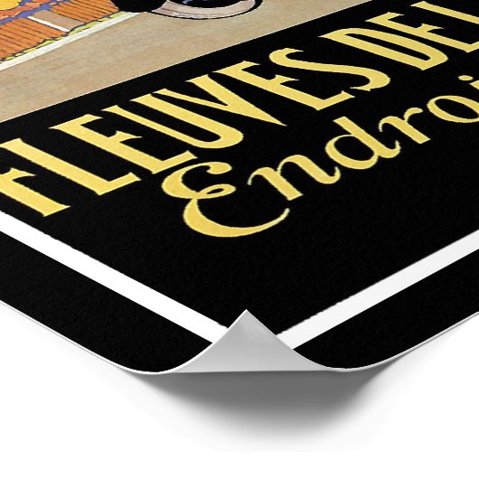 Visitez l'Espagne (スペインを訪問) ポスター (角)