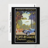 Visitez l'Espagne （スペインを訪問） ポストカード (正面/裏面)