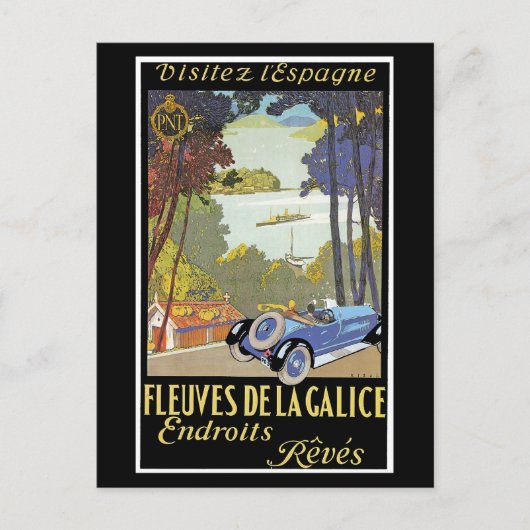 Visitez l'Espagne （スペインを訪問） ポストカード (正面)