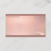 Visitkort — Connect, Swan コーリングカード (裏面)