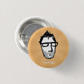 visnupボタン(オレンジ) 缶バッジ (正面&裏面)