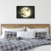 Víspera de Todos Los Santos キャンバスプリント (インサイチュ (寝室))