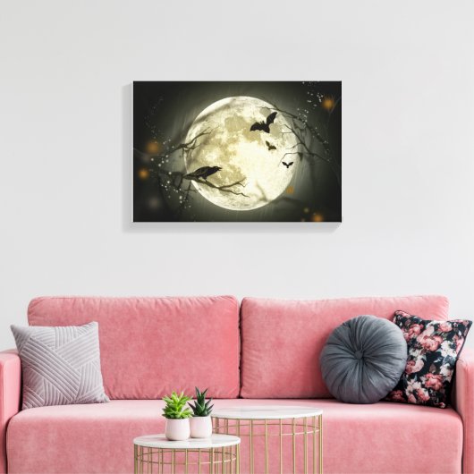 Víspera de Todos Los Santos キャンバスプリント (インサイチュ (リビング))