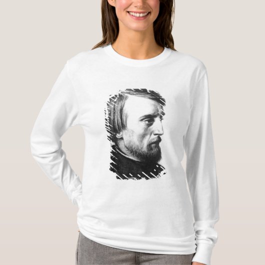 Vissarion Grigorievich Belinskyのポートレート Tシャツ (正面)