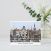 Vissershaven View、Vlissingen、オランダ ポストカード (スタンド正面)