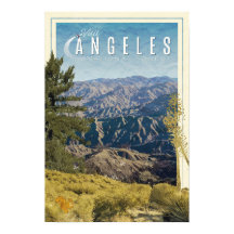 Vist Angeles National Forest Poster