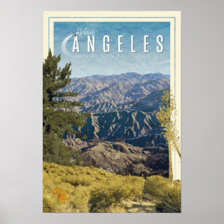Vist Angeles National Forest Poster ポスター