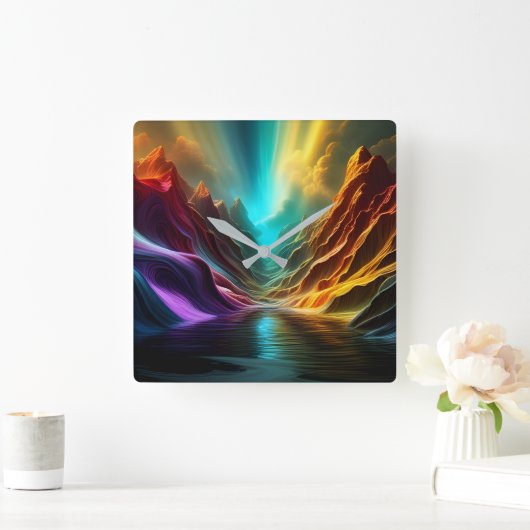 Vista壁時計 スクエア壁時計 (ホーム)