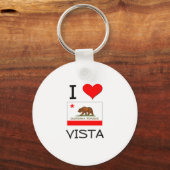 VISTA Californiaが大好き キーホルダー (正面)