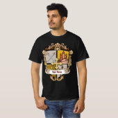 Vista Cross Shield Surname Tシャツ (正面フル)