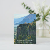 Vista House at Crown Point，オレゴンはがき ポストカード (スタンド正面)