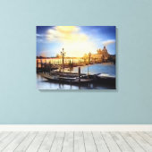 Vista Serena de Veneza キャンバスプリント (インサイチュ (ウッドフロア))