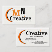Vistenkarte "Creative" 名刺 (正面/裏面)