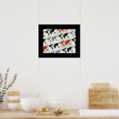 visual arts world map ポスター (キッチン)