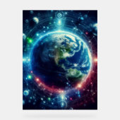 Visual Multiverse Theory Parallel Universes on a アクリルサイン (正面)