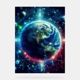 Visual Multiverse Theory Parallel Universes on a アクリルサイン