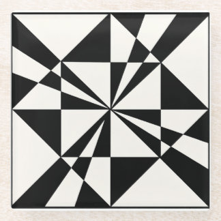 Visual Pull | Modern ガラスコースター