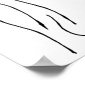 'Visualize'ポスター ポスター (角)