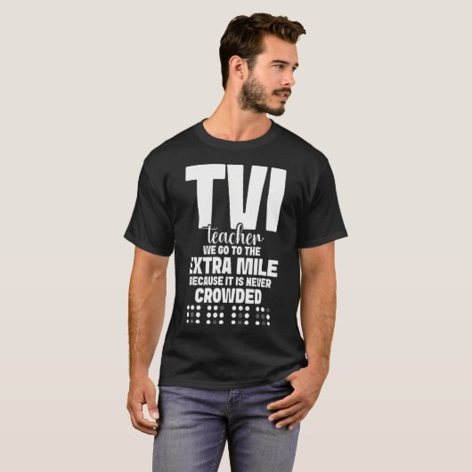 Visually Impaired Squad Extra Mile Visually Impair Tシャツ (正面フル)