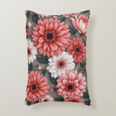 VisualNestフローラ枕シャム、枕ケース アクセントクッション (正面(垂直))