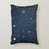 VisualNest Constellationlピローシャム、ピローケース アクセントクッション (正面(垂直))