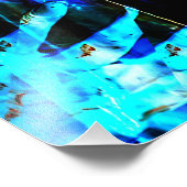 Visuelle Fraktale Vision einer Wahrsagerin フォトプリント (角)