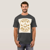 Vita Bella コーヒーサークル ギフト Tシャツ (正面フル)