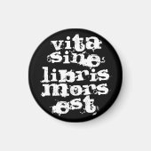 Vita sine libris moors est マグネット (正面)