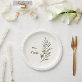 Vita Verde Collection ペーパープレート