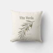 Vita Verde Collection Beige クッション (正面)