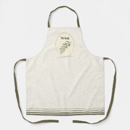 Vita Verde Collection Beige Apron エプロン