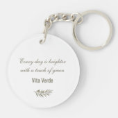 Vita Verde Collection White キーホルダー (裏面)