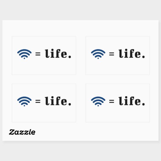 Vital Connection 長方形シール (シート)