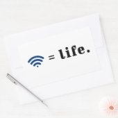 Vital Connection 長方形シール (封筒)