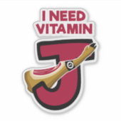 Vitamin J シール (正面)