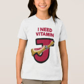 Vitamin J トライブレンドＴシャツ (正面)