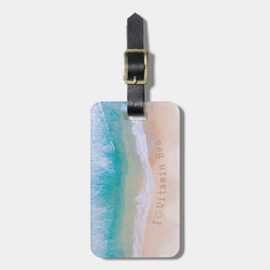 Vitamin Sea ラゲッジタグ (正面縦)