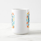 Vitamin Sea Coffee Mug - Ocean Lover's Beach Vibes コーヒーマグカップ (中央)
