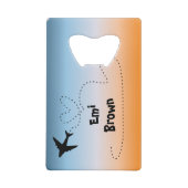 Vitamin Sea Orange Summer Color クレジットカード栓抜き (裏面)