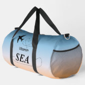 Vitamin Sea Orange Summer Color ダッフルバッグ (右コーナー)