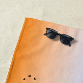 Vitamin Sea Orange Summer Color ビーチタオル (インサイチュ)