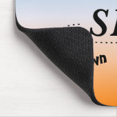 Vitamin Sea Orange Summer Color マウスパッド (コーナー)