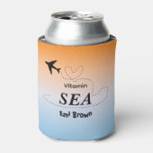 Vitamin Sea Orange Summer Color 缶クーラー (缶正面)